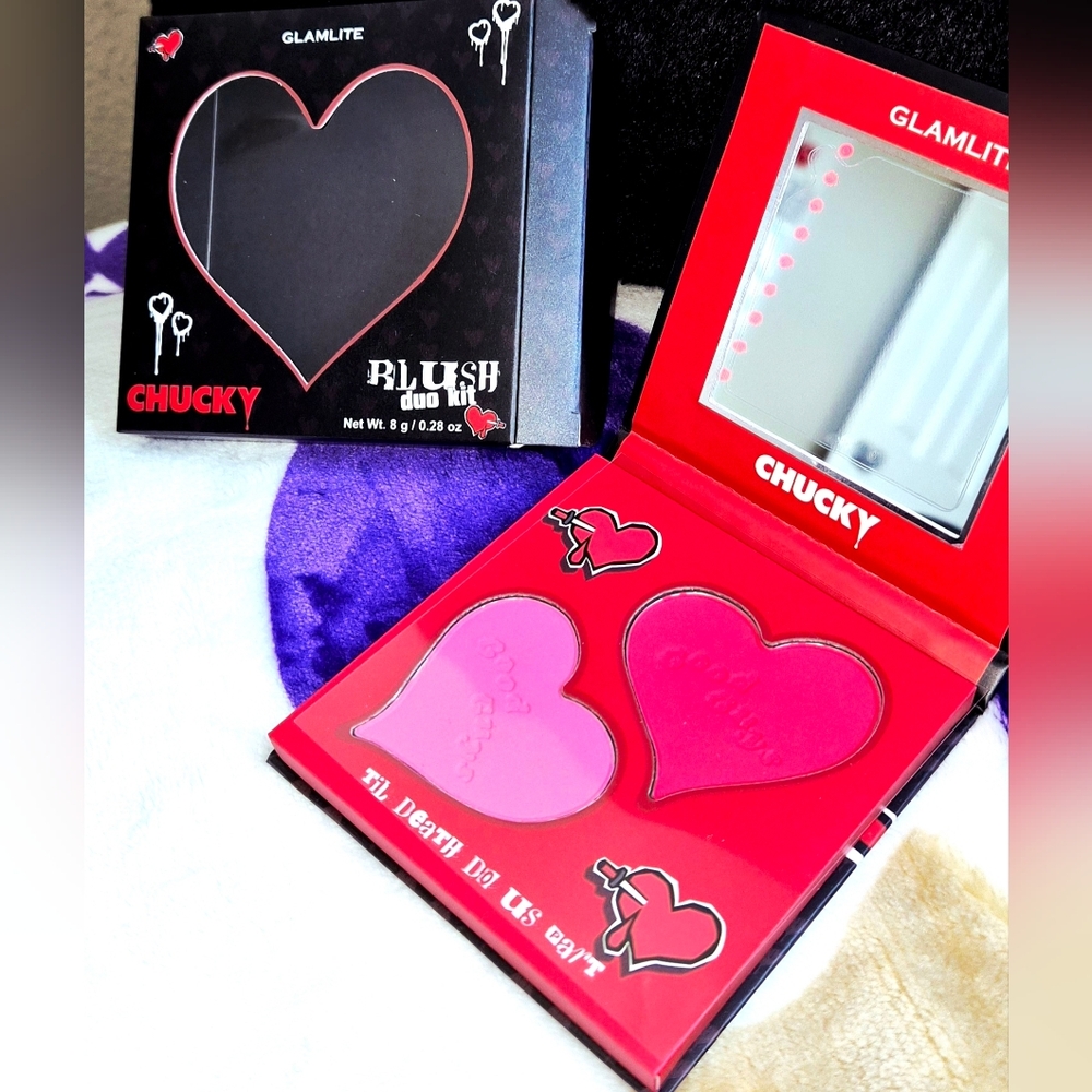 CHUCKY X GLAMLITE BLUSH DUO KIT